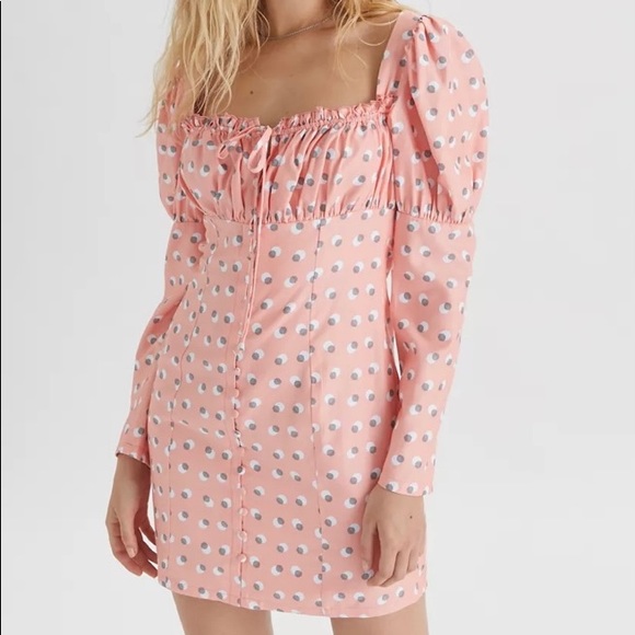 NEW UO boho/hippie smock mini dress - Picture 3 of 8
